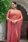 Siya 007 Pure Fendy Silk With Heavy Diamond Work Saree Suppliers In India